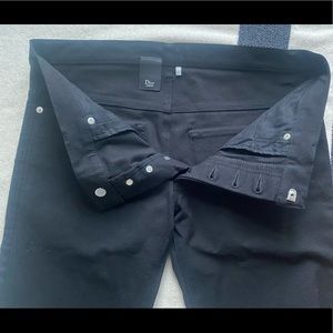 NEW CHRISTIAN DIOR JAPAN JEAN PANTS 33 Noir Black